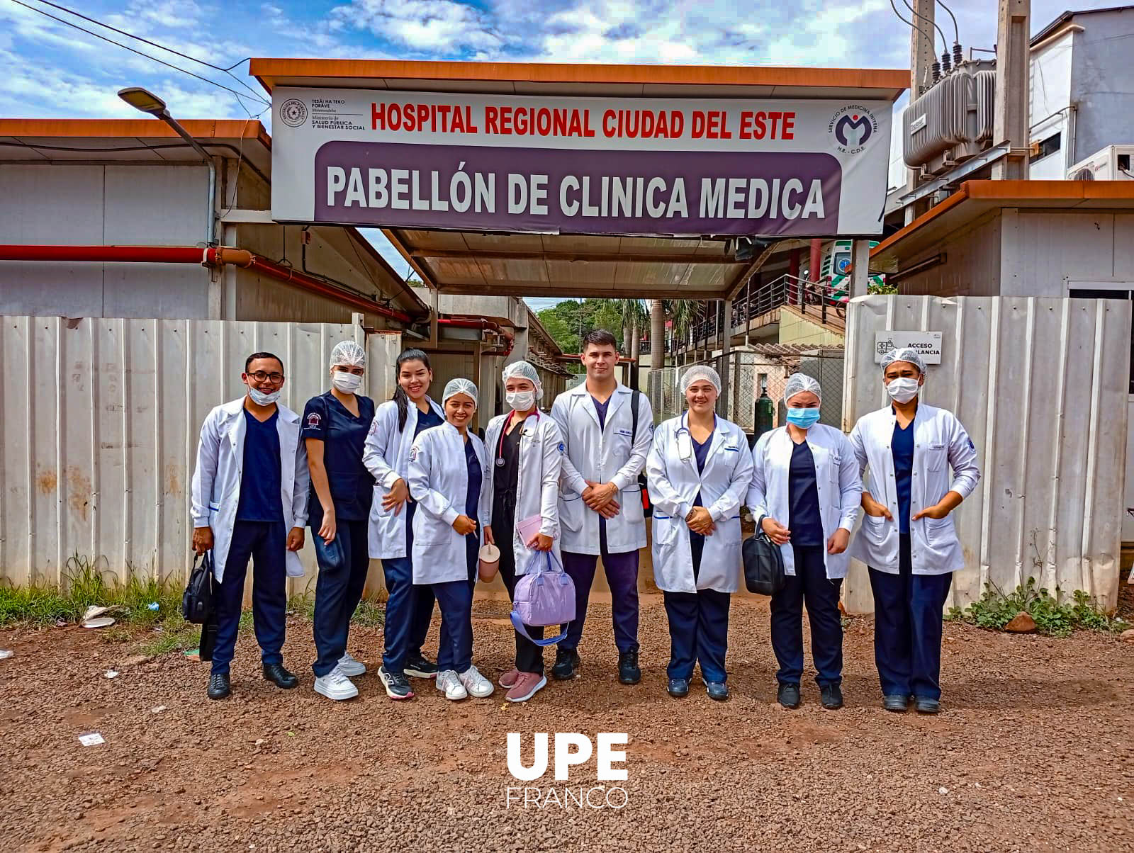 Práctica Clínica: Estudiantes de Kinesiología y Fisioterapia visitan el Hospital Regional de CDE